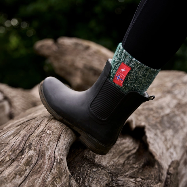 The Nordic Sock Company - Norwegian Fjord Socks - Pine Green