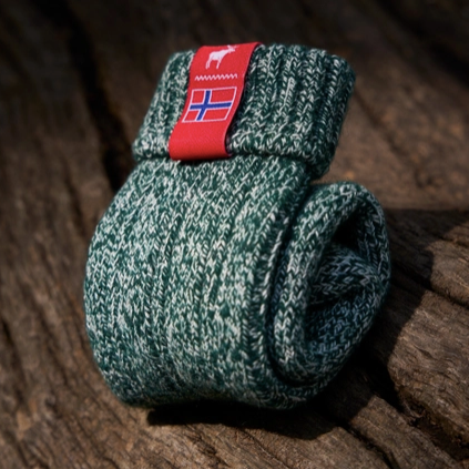 The Nordic Sock Company - Norwegian Fjord Socks - Pine Green