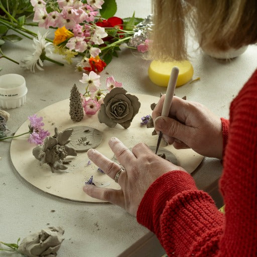 Ceramic Flower Making Workshop